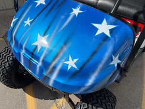 2021 EZGO TXT GAS- AMERCIAN FLAG [3508622]