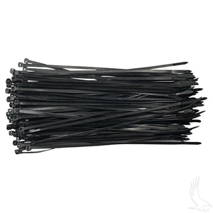 Cable Ties, 40# 11" Black, BAG OF 100