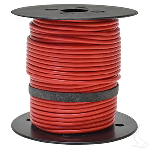 Primary Wire 100ft, Red  16GA,