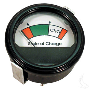 Charge Meter, 36V Round Analog