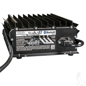 Battery Charger, Lester Summit Series II, 36-48V Auto Ranging Voltage13-27A, CC Power Drive w/o OBC