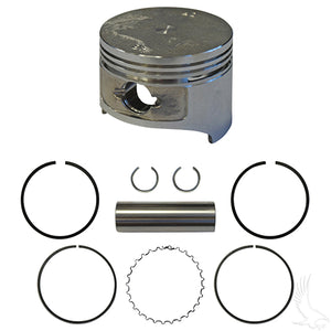 Piston and Ring Set, .50mm oversize, E-Z-Go 4-cycle Gas 91-02 295cc only, MCI