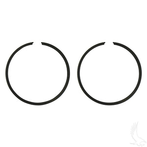 Piston Ring Set, PACK OF 2 +.25mm, E-Z-Go 2-cycle Gas 76-94