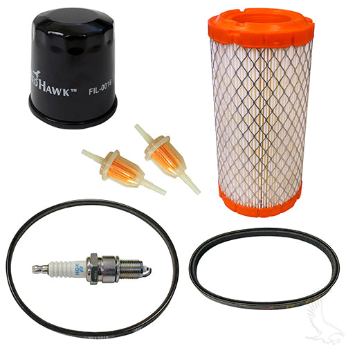 Deluxe Tune Up Kit, Club Car Precedent 4 cycle w/Oil Filter