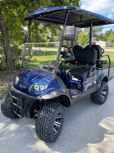 2023 Icon I40L Electric Golf Cart 48 volt Lifted - INDIGO BLUE / CALL FOR PRICING