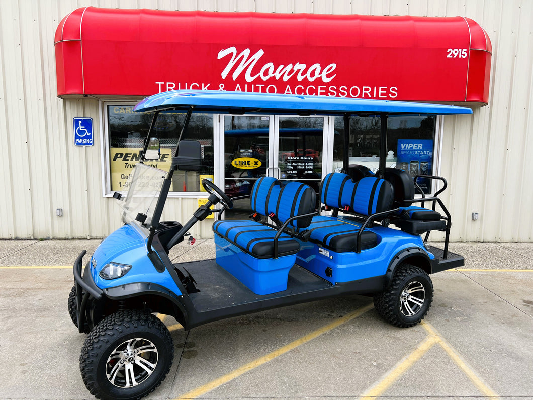 2023 Icon I60L Electric Golf Cart 48 volt - CARRIBEAN BLUE [0119022]