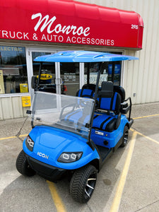 2023 Icon I40 Electric Golf Cart 48 volt -CARRIBEAN BLUE [0137942]