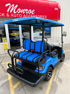 2023 Icon I40 Electric Golf Cart 48 volt -CARRIBEAN BLUE [0137942]