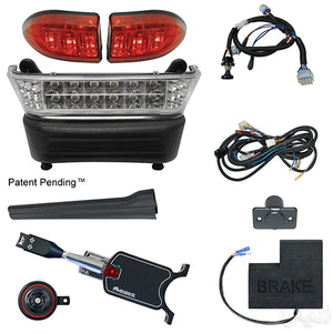 Build Your Own LED Light Bar Kit, Club Car Precedent, Electric 08.5+, 12-48v, (Standard, OE Fit)