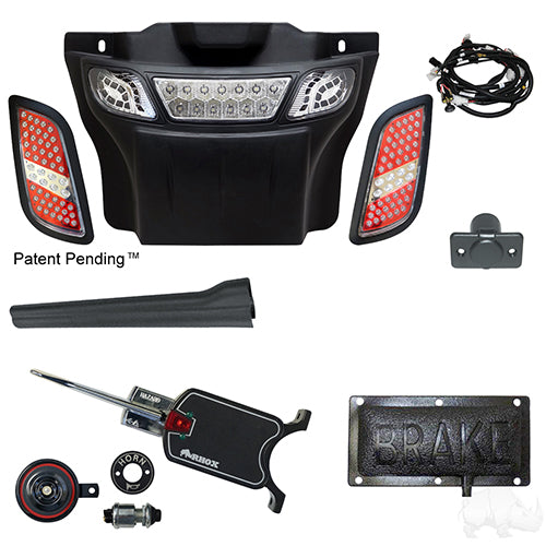 Build Your Own LED Light Bar Kit, E-Z-Go RXV 08-15 (Basic, Pedal Mount)
