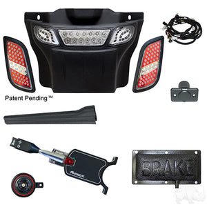 Build Your Own LED Light Bar Kit, E-Z-Go RXV 08-15 (Standard, Pedal Mount)