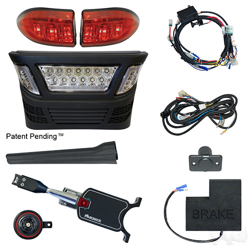 BYO LED Light Bar Kit, Club Car Precedent, Gas & Electric 04-08.5, 12-48v, (Standard, OE Fit)