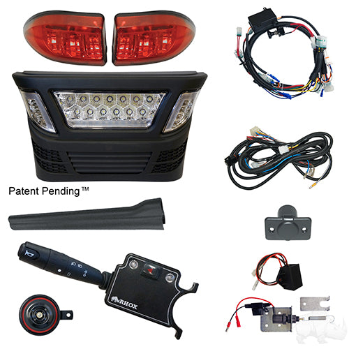 BYO LED Light Bar Kit, Club Car Precedent, Gas & Electric 04-08.5, 12-48v, (Deluxe, Linkage)