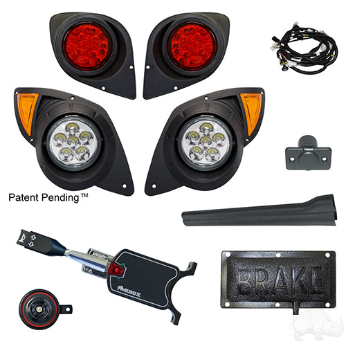 Build Your Own LED Factory Light Kit, Yamaha Drive 07-16 (Deluxe, Pedal Mount))