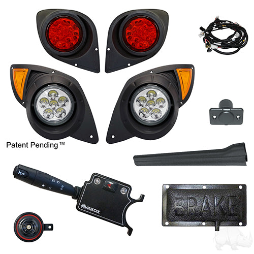 Build Your Own LED Factory Light Kit, Yamaha Drive 07-16 (Deluxe, Pedal Mount)