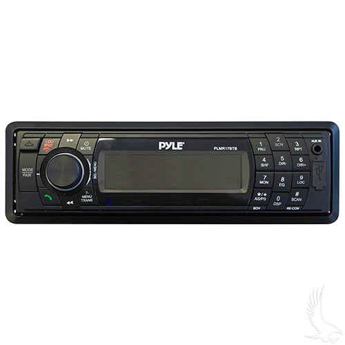 Pyle-In Dash AM/FM/MPX, Bluetooth Digital Media Receiver w/MP3 Playback, USB/SD/Aux Inputs-No Spkrs