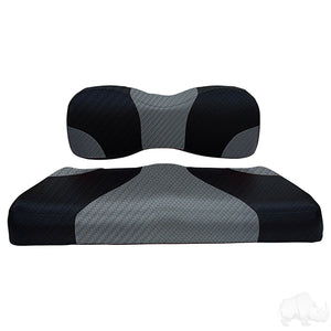 Cushion Set, Sport Black Carbon Fiber/Gray Carbon Fiber, Yamaha Drive