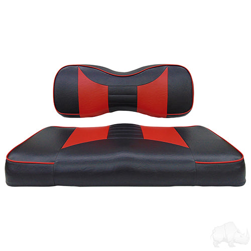 Cushion Set, Rally Black/Red, Yamaha Drive