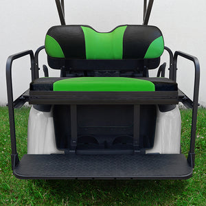 RHOX Rhino Seat Kit, Sport Black/Green, E-Z-Go RXV
