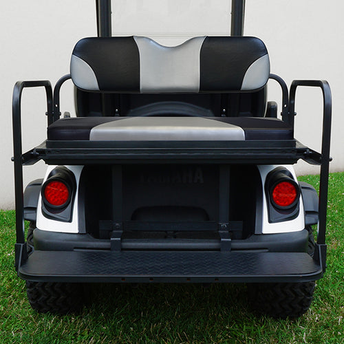 RHOX Rhino Seat Kit, Sport Black/Silver, Yamaha Drive2
