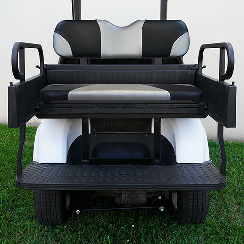 RHOX Rhino Seat Kit, Sport Black/Silver, Yamaha Drive